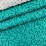 Ткань курточная - бирюза