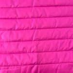 Курточная стёжка полоска-фуксия