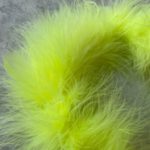 Боа пух марабу - синий