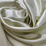 Атлас стрейч - желтый горох