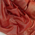 Сетка стрейч - золотистый терракот