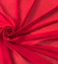 Шифон однотонный- красный 037851