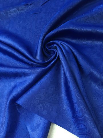 Подкладка жаккардовая с вискозой-электрик