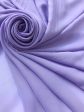 Шифон однотонный-лаванда. Ширина 150 см.