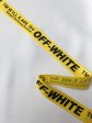 Тесьма репсовая-логотип Off-white. Ширина 25 мм.