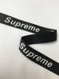 Тесьма репсовая-логотип Supreme Ширина 25 мм.