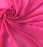 Шифон однотонный-ярко-розовый.