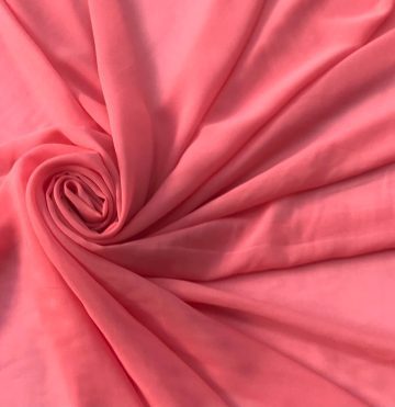 Шифон однотонный-яркая гвоздика.