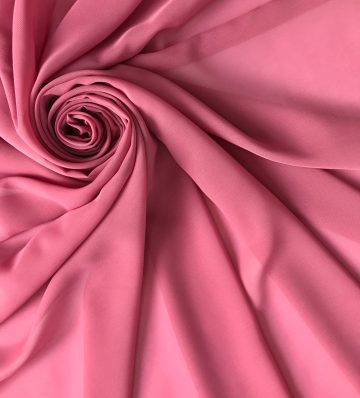 Шифон однотонный-пыльная роза.