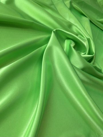 Атлас стрейч - лайм