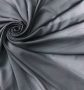 Шифон однотонный-стальной.