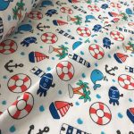 Фланель 180 см Море