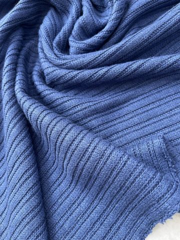 Трикотаж Орхид-джинсовый