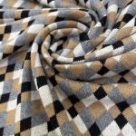 Трикотаж Челси-ромбы золото Трикотаж Челси-ромбы золото