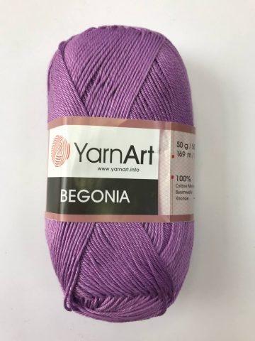 Пряжа BEGONIA YARNART (БЕГОНИЯ)-фиолетовая