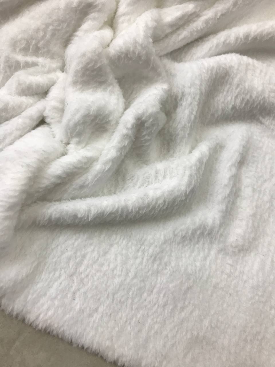 Велсофт однотонный, белый цвет Велсофт однотонный, белый цвет