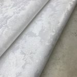 Ткань для столового белья Цветы на белом ш.160см