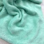 Велсофт однотонный, мятный цвет