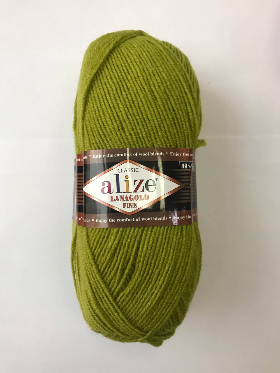 Пряжа Alize Lanagold Fine-фисташка Пряжа Alize Lanagold Fine-фисташка