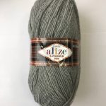 Пряжа Alize Lanagold Fine –серый меланж Пряжа Alize Lanagold Fine –серый меланж