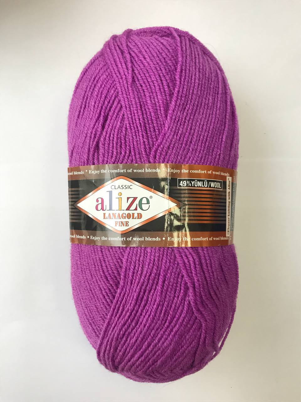 Пряжа Alize Lanagold Fine –орхидея Пряжа Alize Lanagold Fine –орхидея