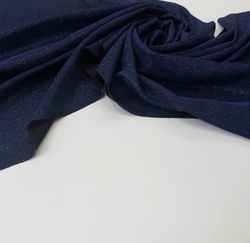 Трикотаж Блеск – тёмно-синий