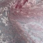 Кружевное полотно Арт.000961 нежно-розовое