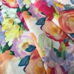 Швейцарский хлопок – Акварельные цветы 3625-9/1 Швейцарский хлопок – Акварельные цветы 3625-9/1