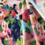 Швейцарский хлопок – Акварельные цветы 3625-1Б