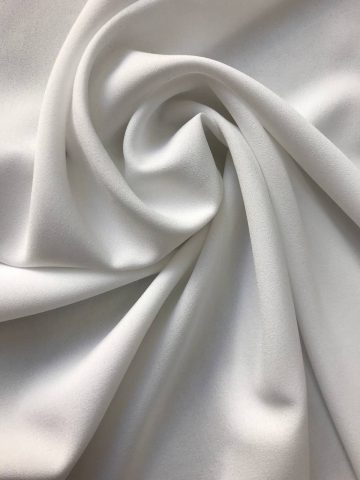 Шифон стрейч молочный