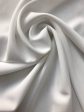 Шифон стрейч молочный