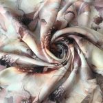 Батист шёлк – цветы