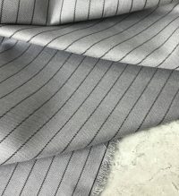 Костюмная Москино-св. серая с чёрной полосой