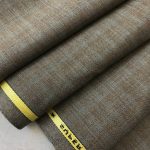 Костюмная Роскошь – хаки с серой и коричневой нитью