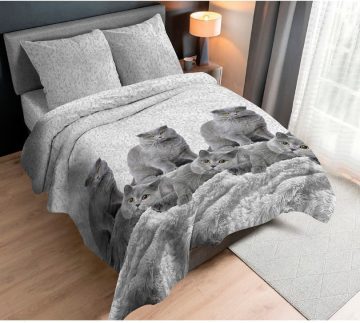 Бязь РФ 220 см - Серый британец Бязь РФ 220 см - Серый британец