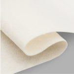 Фетр листовой мягкий-молочный