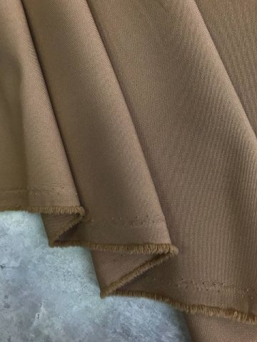 Габардин Fuhua оригинальный №8 коричнево-бежевый