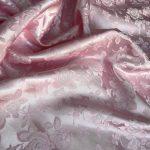 Свадебный жаккард – розовый