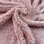 Мех искусственный светлая пудра