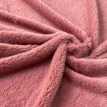 Мех искусственный тёмная пудра