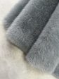Мех "Норка" серый
