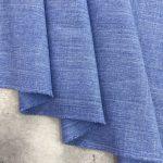 Габардин меланж 22 - голубой