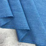 Габардин меланж 21 - лазурный