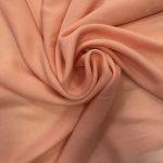 Шифон шёлк св. лососевый