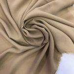 Шифон шёлк песочный