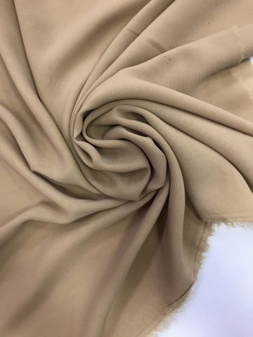 Шифон шёлк песочный