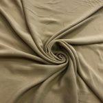Шифон шёлк тёмно-песочный