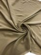 Шифон шёлк тёмно-песочный