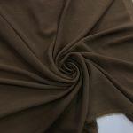 Шифон шёлк ореховый