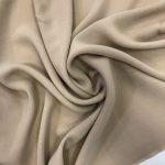 Шифон шёлк серо-бежевый